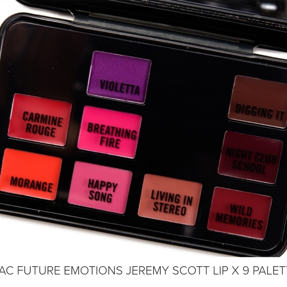 MAC Cosmetics Jeremy Scott JS SS18 Lipx9 Palette - Picture 3 of 7